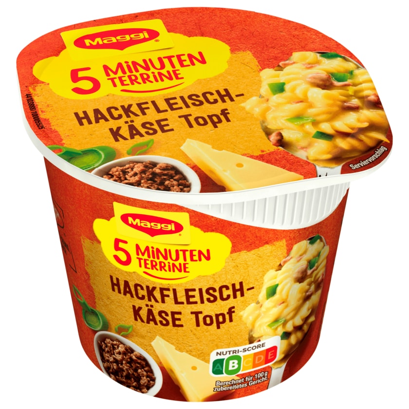 Maggi 5 Minuten Terrine Hackfleisch-Käse Topf 51g